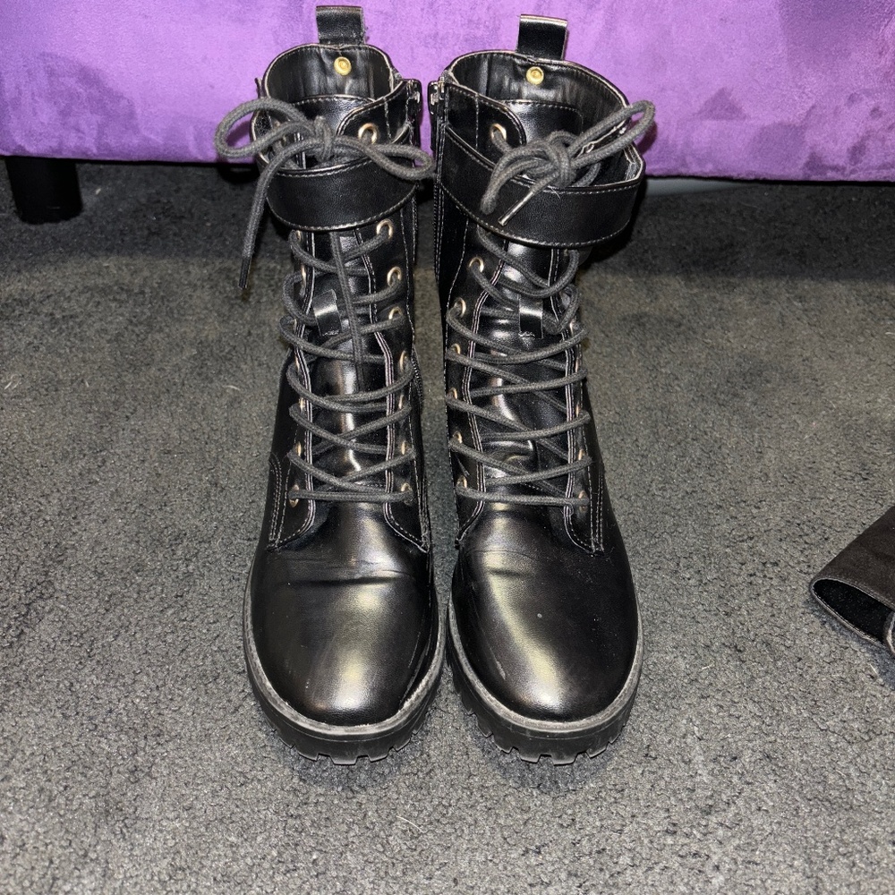Juicy Couture Combat Boot Heel